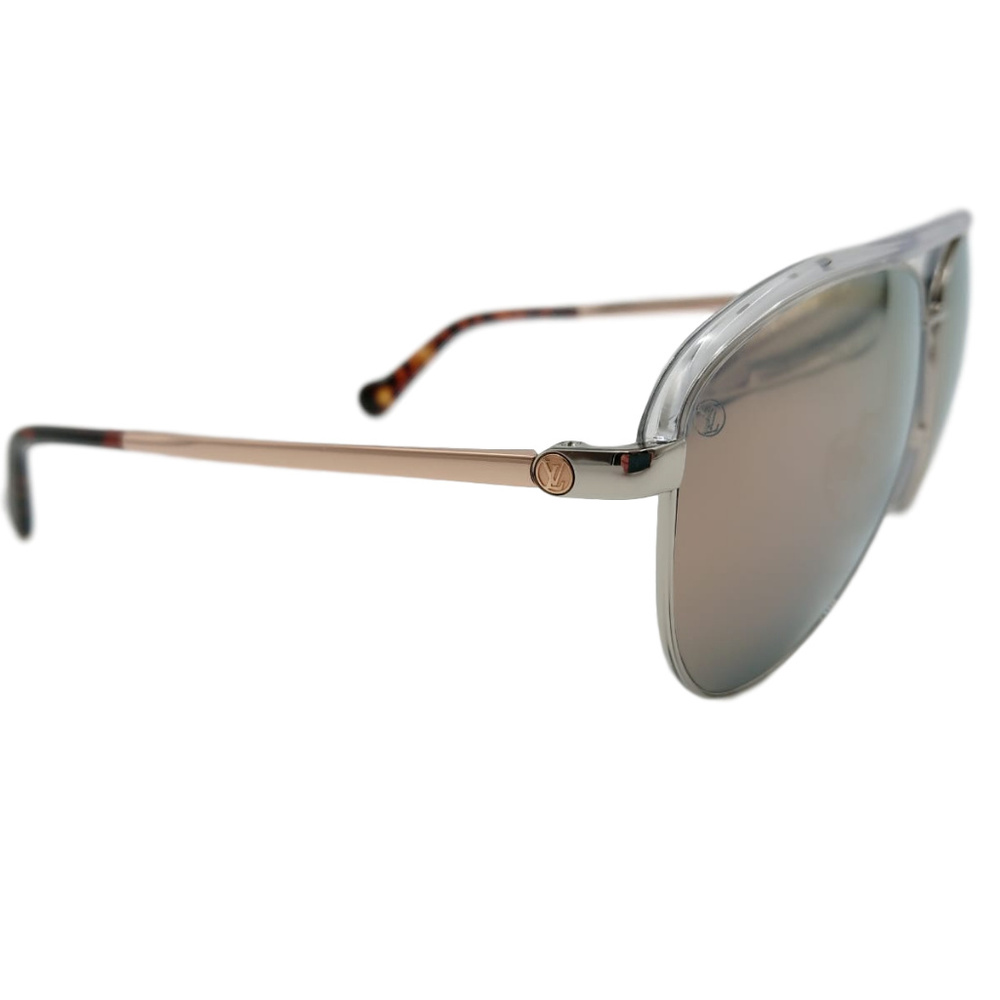 New Louis Vuitton Jet Set Silver U Sunglasses